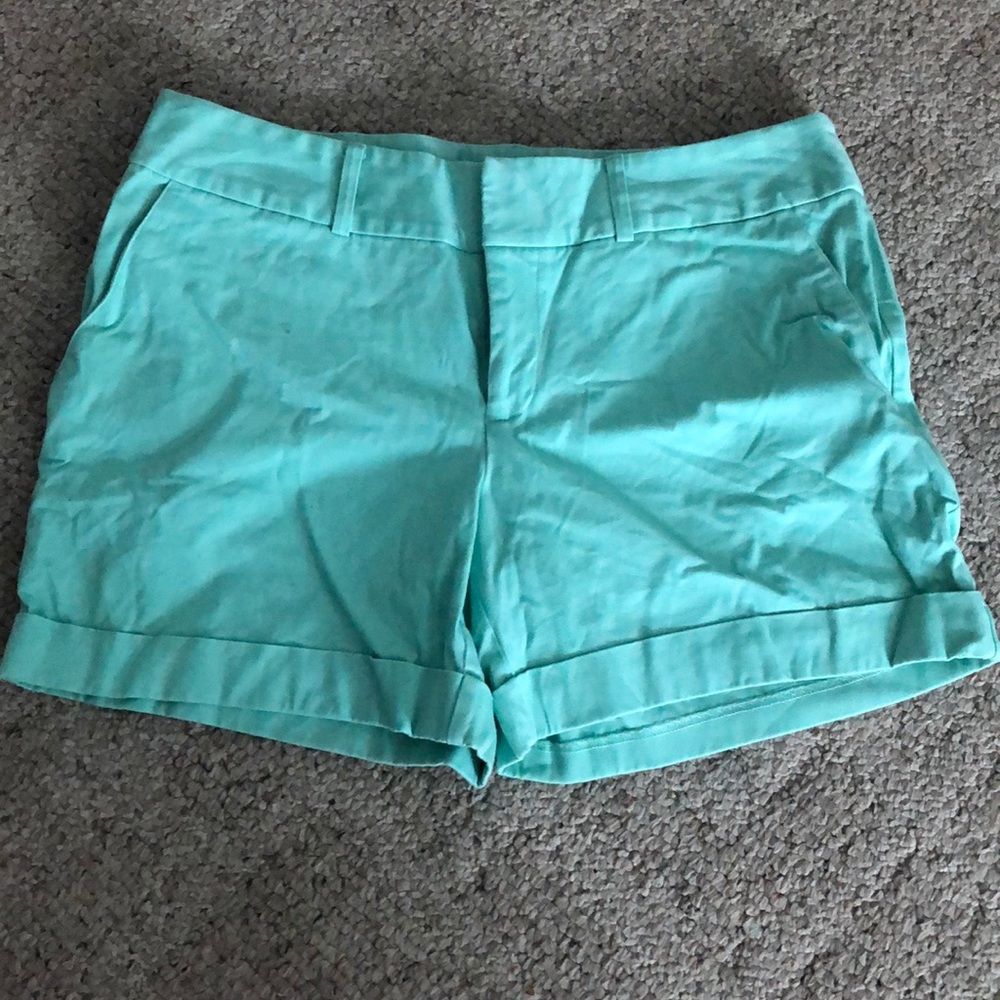 Mint shorts
